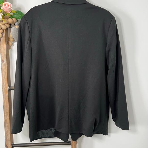 C by One Black Long Sleeve Blazer‎ Size X Large - Picture 4 of 8